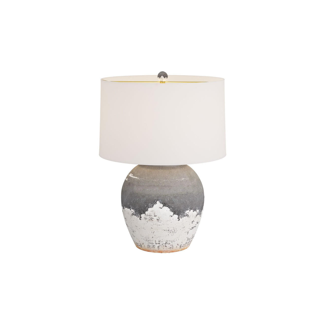 Arteriors Home Yukon Lamp German Smear Graphite