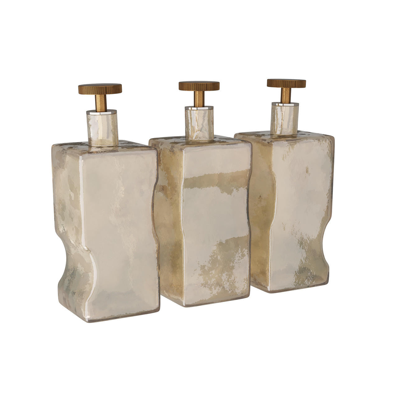 Arteriors Home Zerdomo Decanters, Set of 3