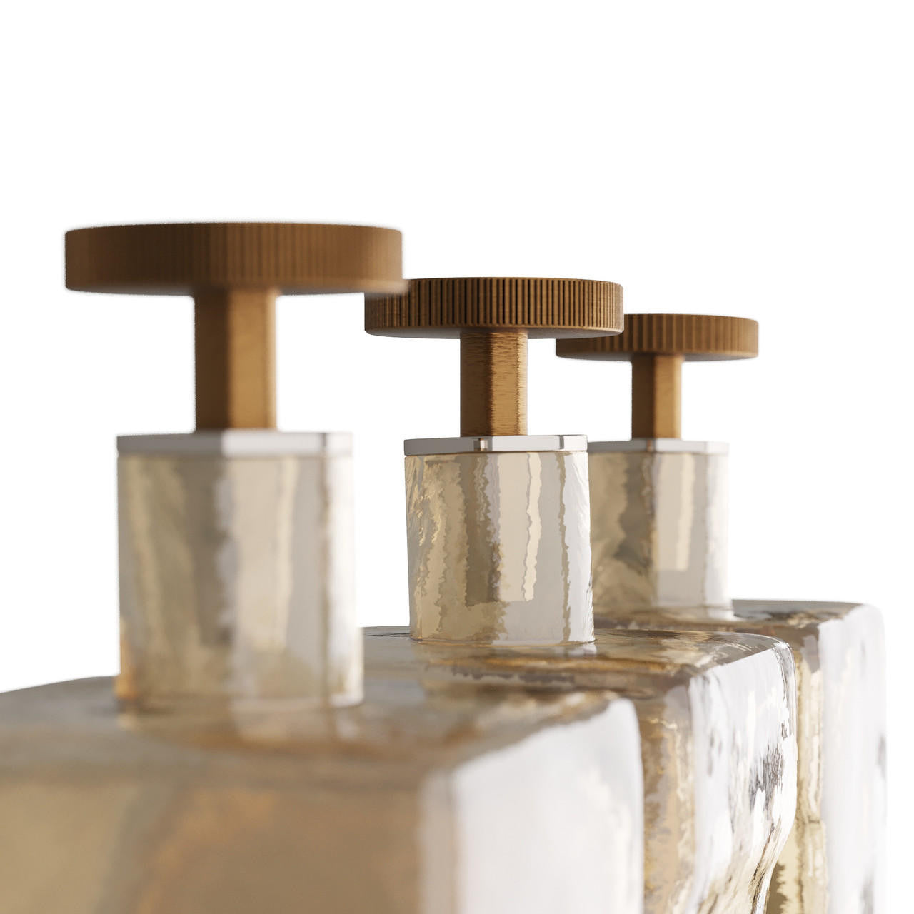 Arteriors Home Zerdomo Decanters, Set of 3