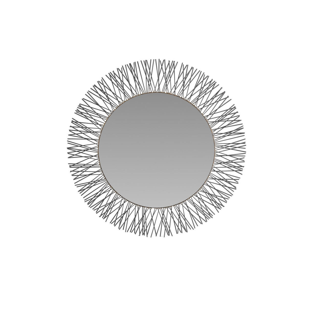 Arteriors Home Ziggy Mirror Burnished Iron
