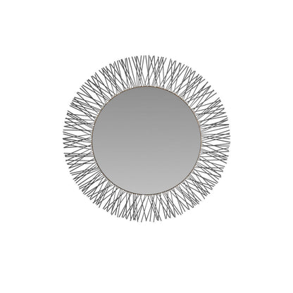 Arteriors Home Ziggy Mirror Burnished Iron