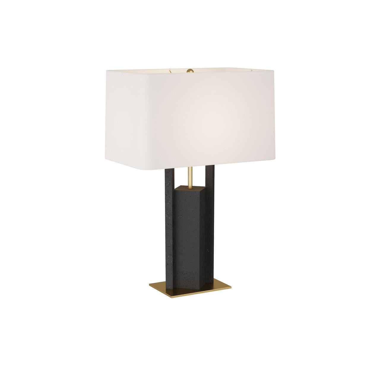 Arteriors Home Zory Lamp Charcoal