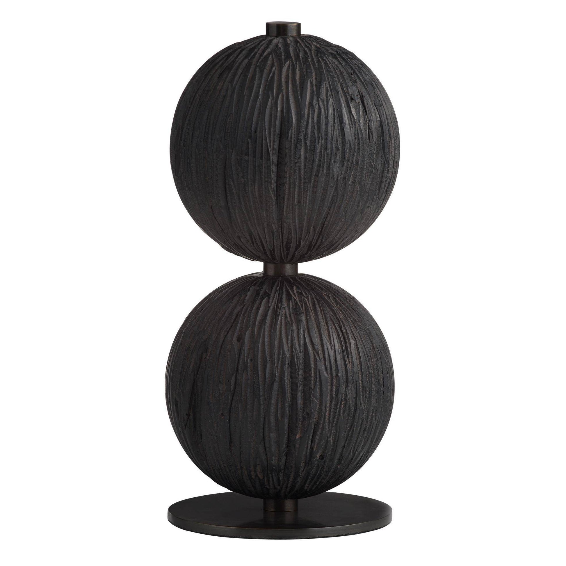 Arteriors Home Kyros Sculptures, Set of 3 Ebony
