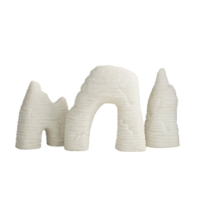 Arteriors Home Isla Sculptures, Set of 3 Ivory