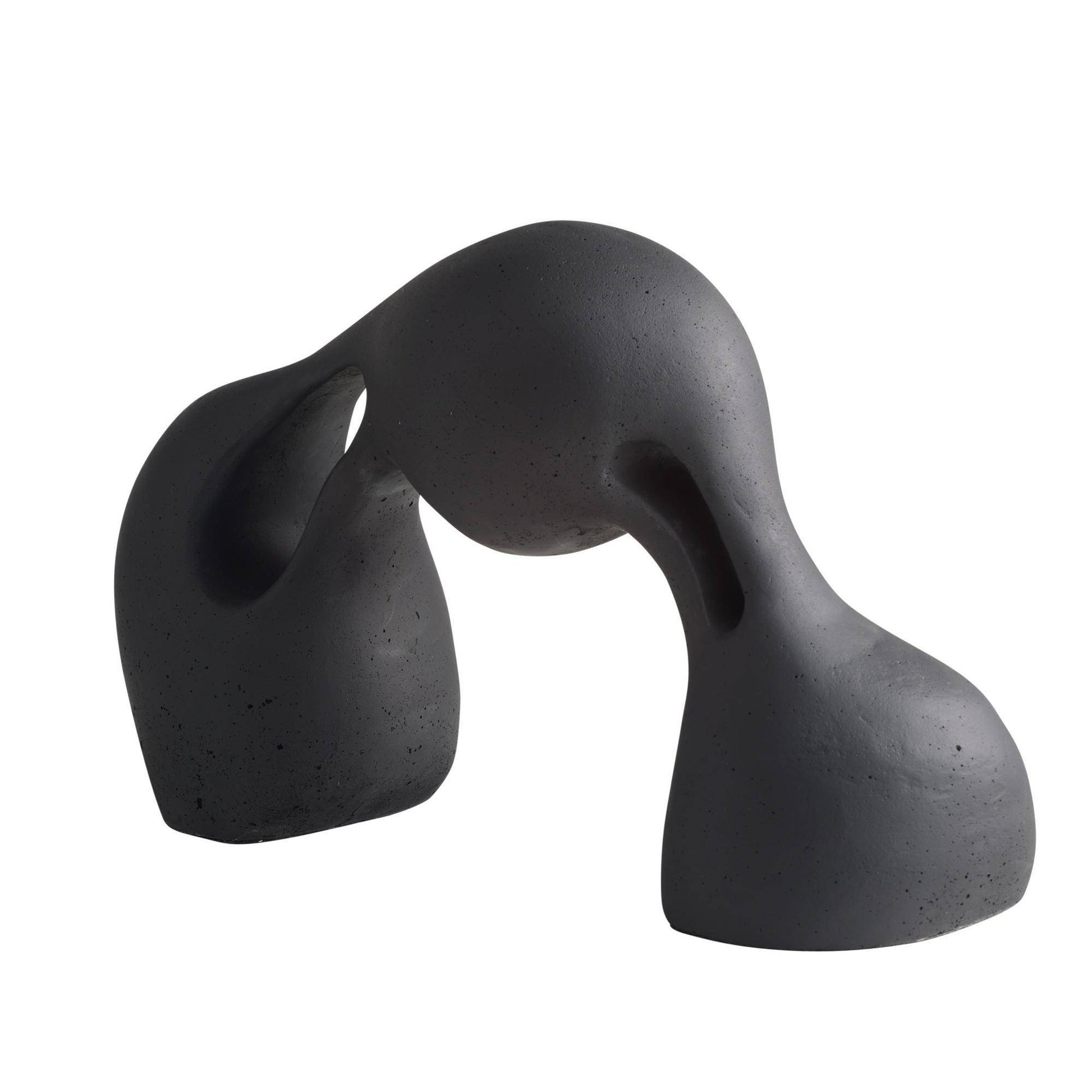 Arteriors Home Jabari Sculpture Charcoal