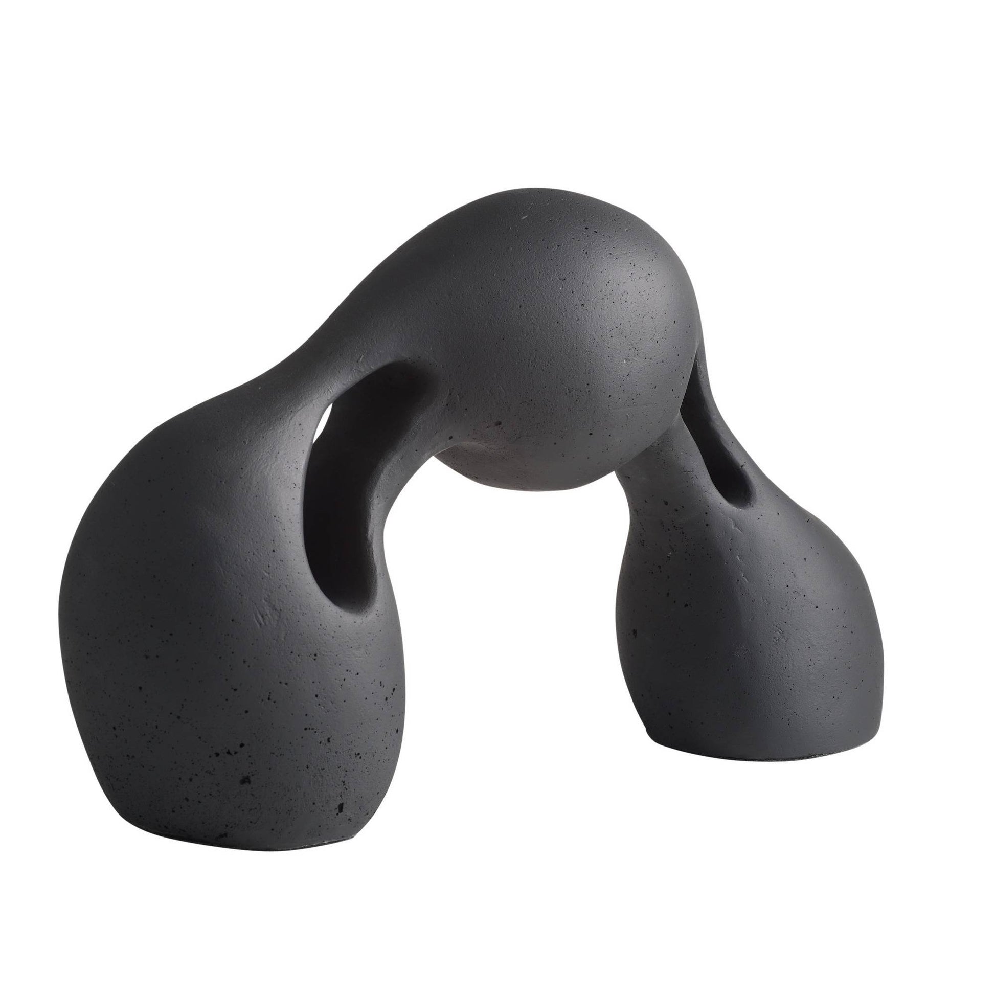 Arteriors Home Jabari Sculpture Charcoal