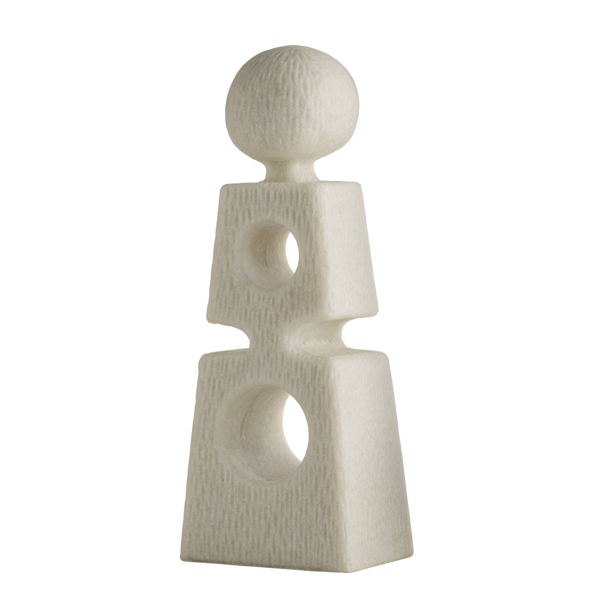 Arteriors Home Malcom Sculpture Ivory