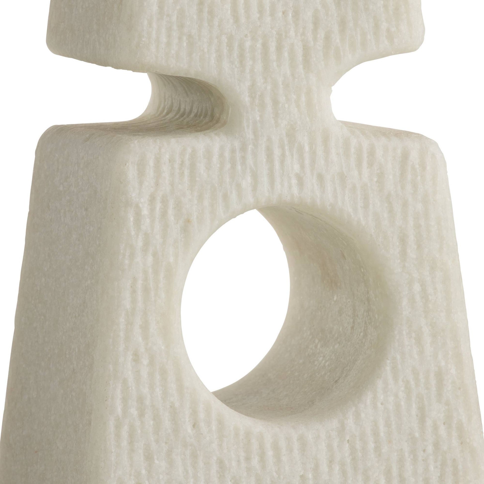 Arteriors Home Malcom Sculpture Ivory