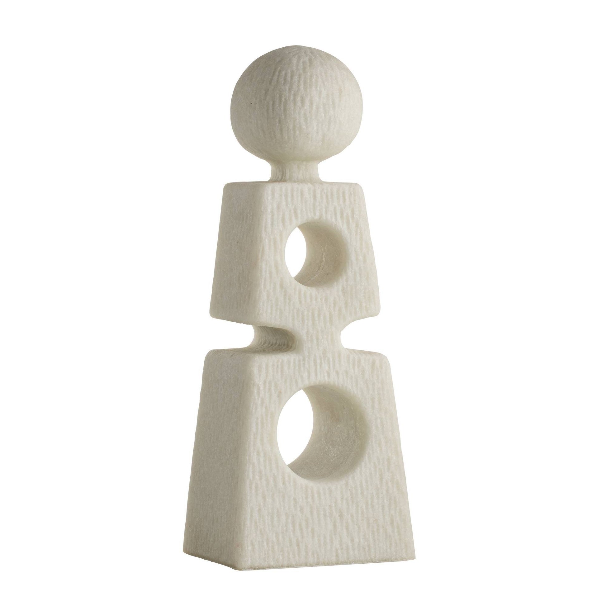 Arteriors Home Malcom Sculpture Ivory