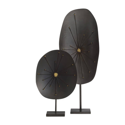 Arteriors Home Jura Sculptures, Set of 2 Natural Iron