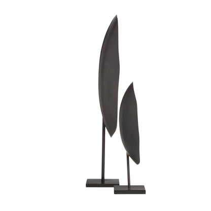 Arteriors Home Jura Sculptures, Set of 2 Natural Iron