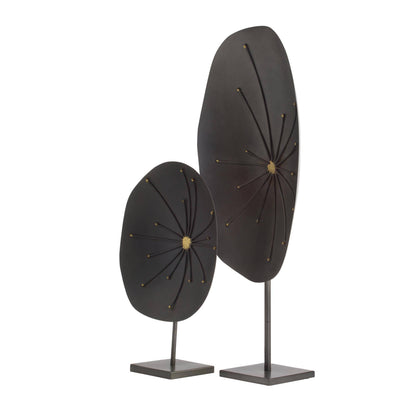 Arteriors Home Jura Sculptures, Set of 2 Natural Iron