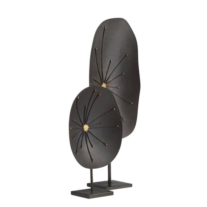 Arteriors Home Jura Sculptures, Set of 2 Natural Iron
