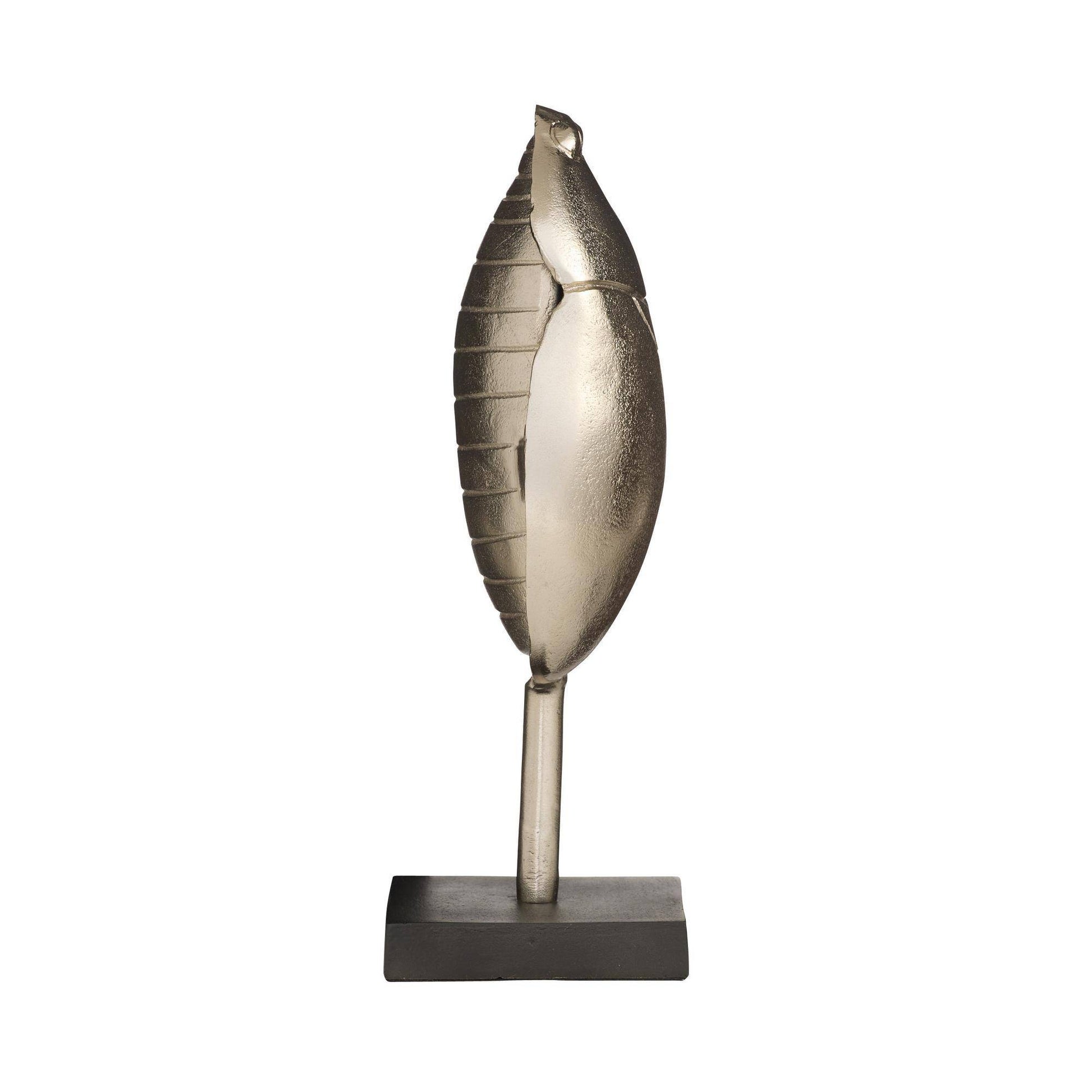 Arteriors Home Gita Sculpture Vintage Silver