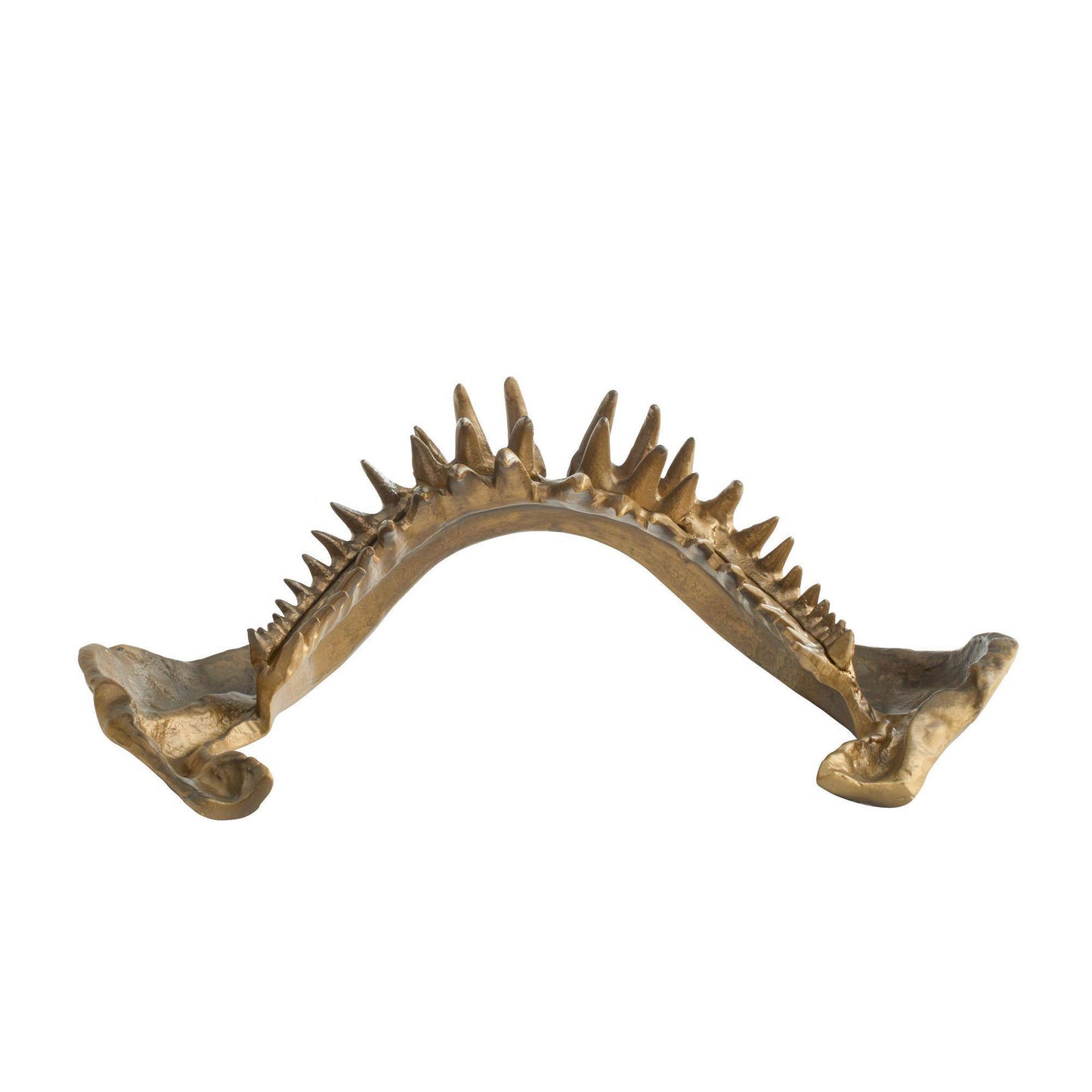 Arteriors Home Mako Sculpture Antique Brass