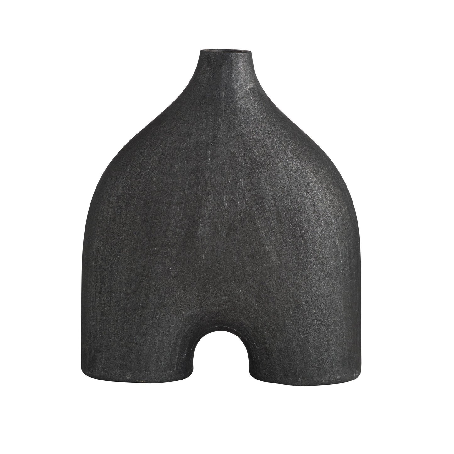 Arteriors Home Jeffrey Sculpture Matte Charcoal