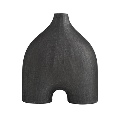 Arteriors Home Jeffrey Sculpture Matte Charcoal