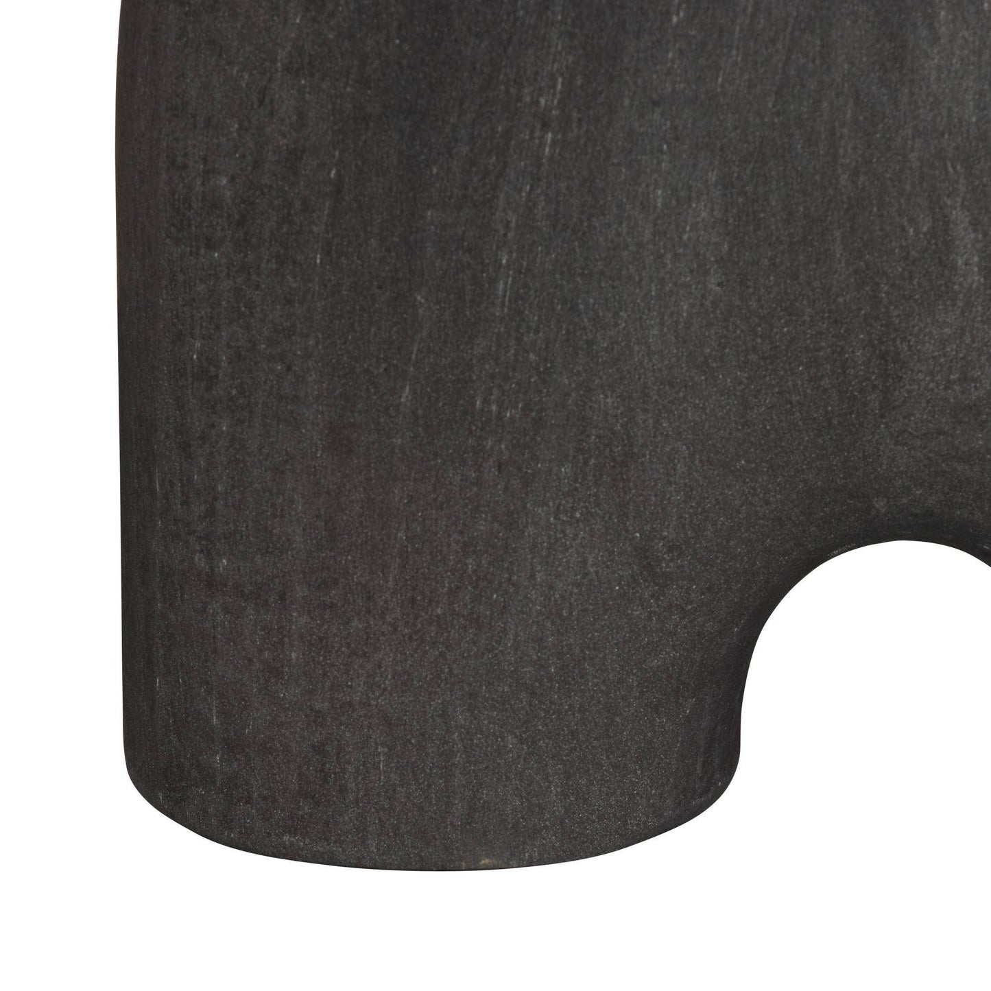 Arteriors Home Jeffrey Sculpture Matte Charcoal