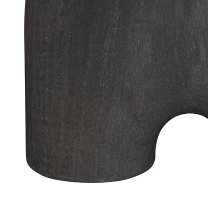 Arteriors Home Jeffrey Sculpture Matte Charcoal