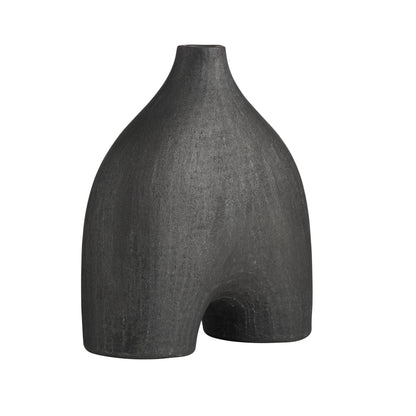 Arteriors Home Jeffrey Sculpture Matte Charcoal