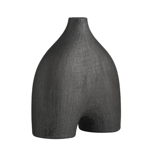 Arteriors Home Jeffrey Sculpture Matte Charcoal
