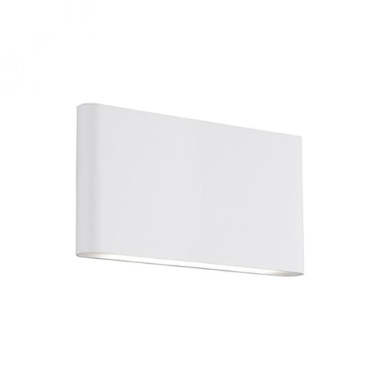 Kuzco Lighting Inc Slate 10-in LED All-terior Wall Light White