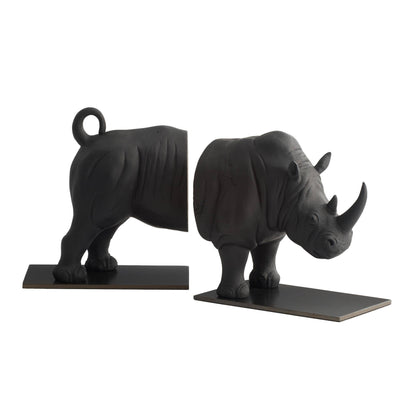 Arteriors Home Etosha Bookends, Set of 2 Charcoal