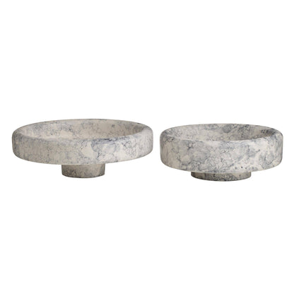 Arteriors Home Izzy Centerpieces, Set of 2 Thundercloud