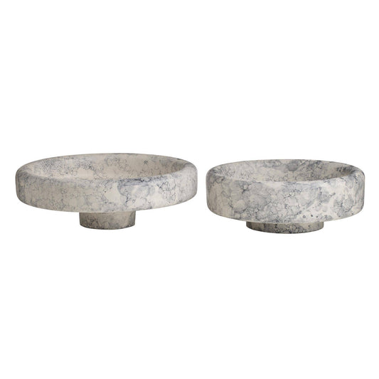Arteriors Home Izzy Centerpieces, Set of 2 Thundercloud
