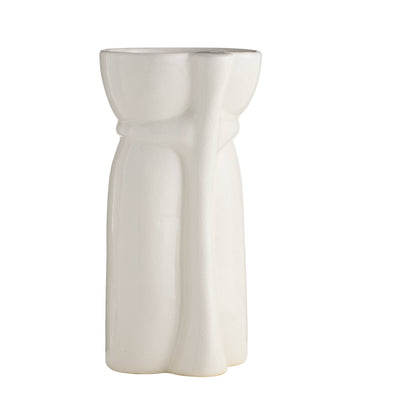 Arteriors Home Maud Vases, Set of 2 Ivory Crackle