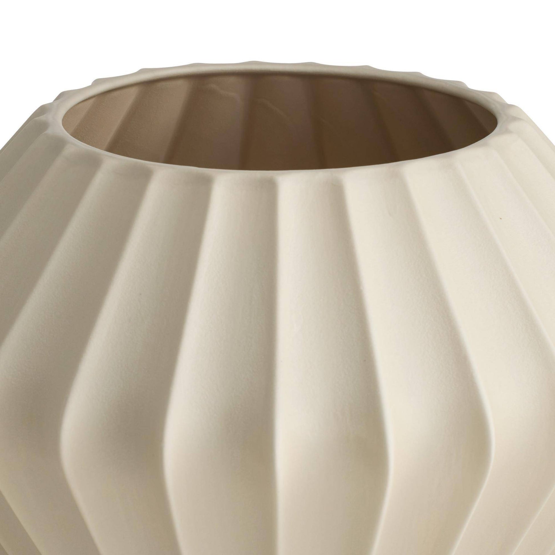 Arteriors Home Kaliana Vase Matte Taupe