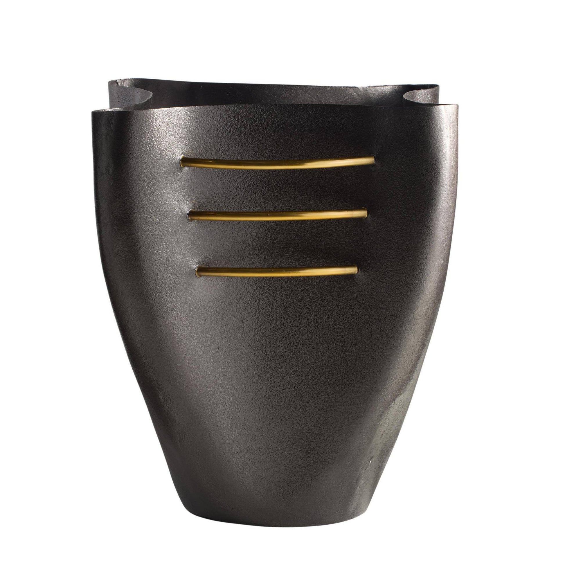 Arteriors Home Jerusha Vase Blackened