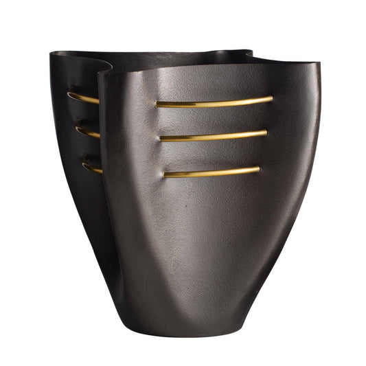 Arteriors Home Jerusha Vase Blackened
