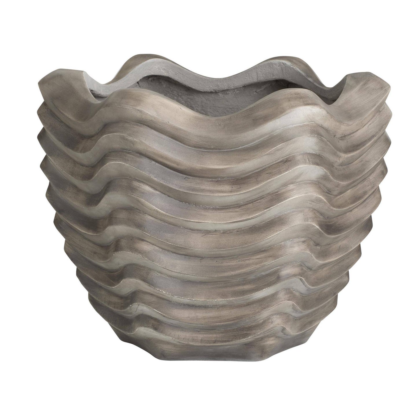 Arteriors Home Kapuas Outdoor Planter Gray Stonewash