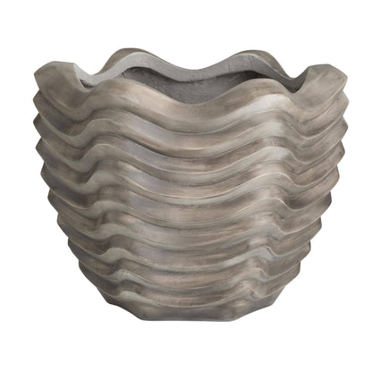 Arteriors Home Kapuas Outdoor Planter Gray Stonewash