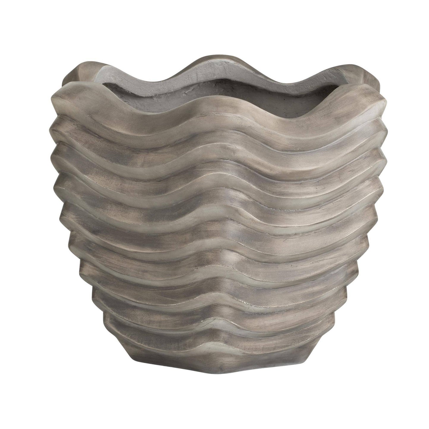 Arteriors Home Kapuas Outdoor Planter Gray Stonewash