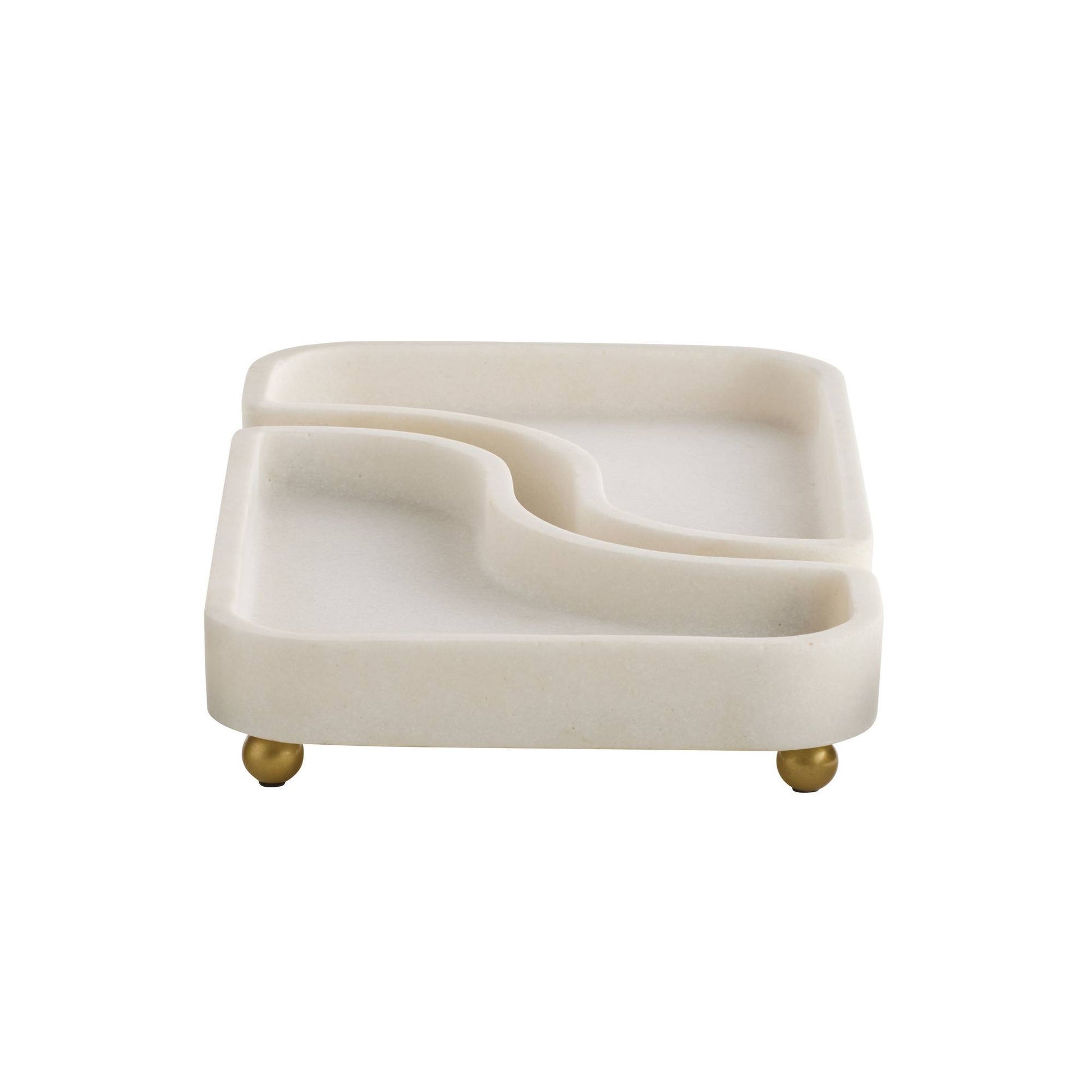 Arteriors Home Lily Tray Ivory