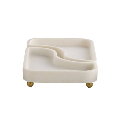 Arteriors Home Lily Tray Ivory