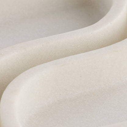 Arteriors Home Lily Tray Ivory