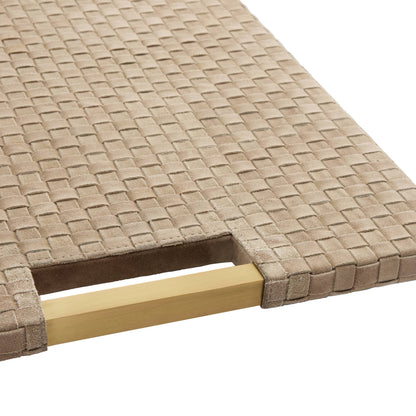 Arteriors Home Kellen Tray Taupe