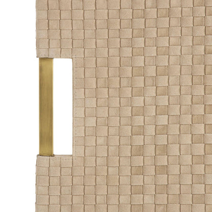 Arteriors Home Kellen Tray Taupe