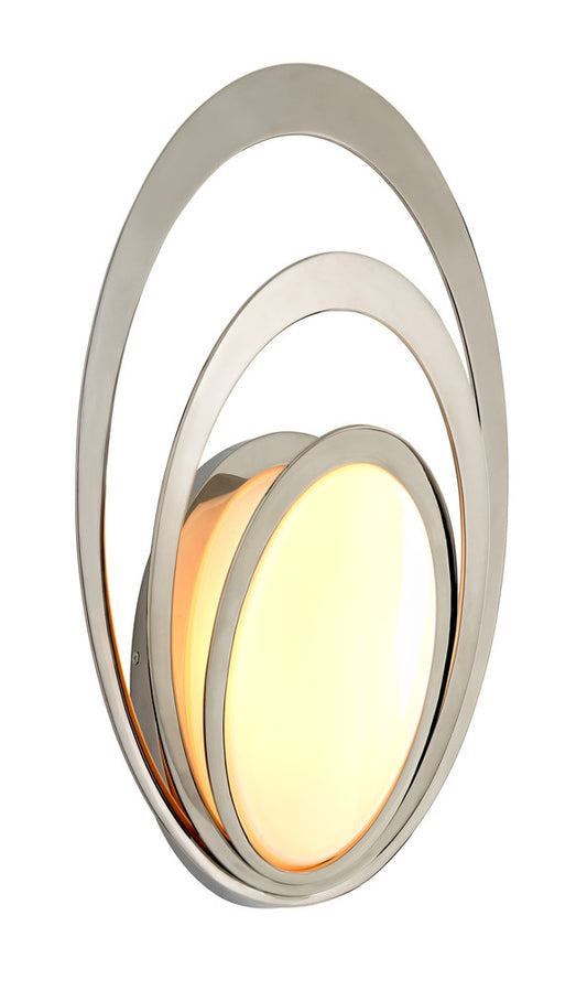 Troy Stratus Wall Light Polished Stainless Steel