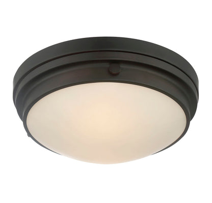 Savoy House Lucerne 15-in Flush Mount Warm Brass