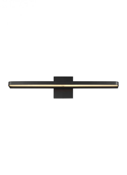 Visual Comfort Modern Banda Bath Vanity Black, Matte Black