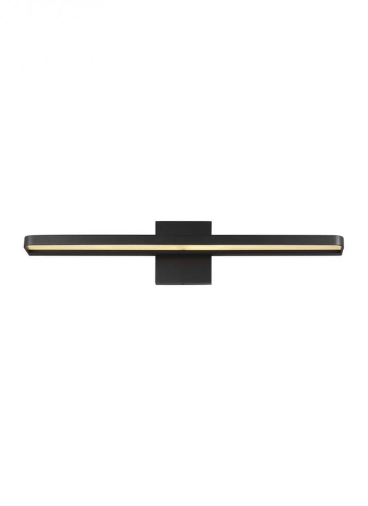 Visual Comfort Modern Banda Bath Vanity Black, Matte Black