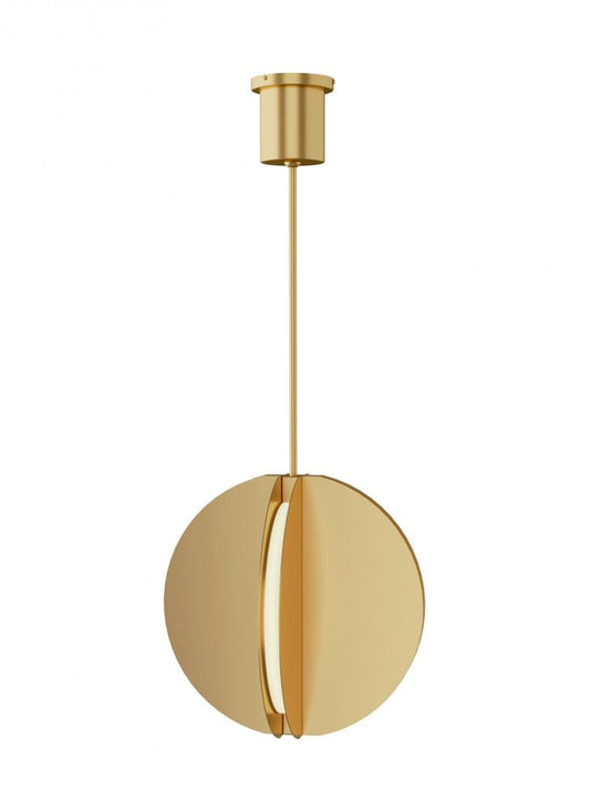 Visual Comfort Modern Bau Pendant Brass