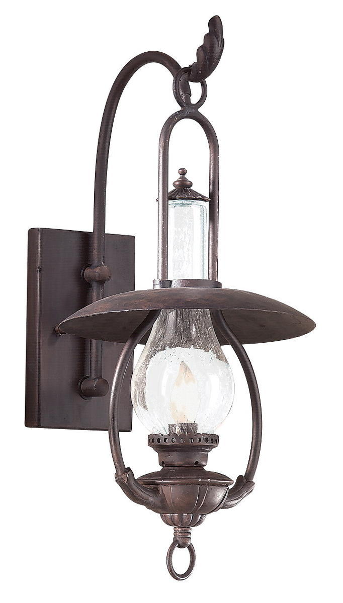 Troy La Grange Outdoor Wall Sconce Soft Off Black