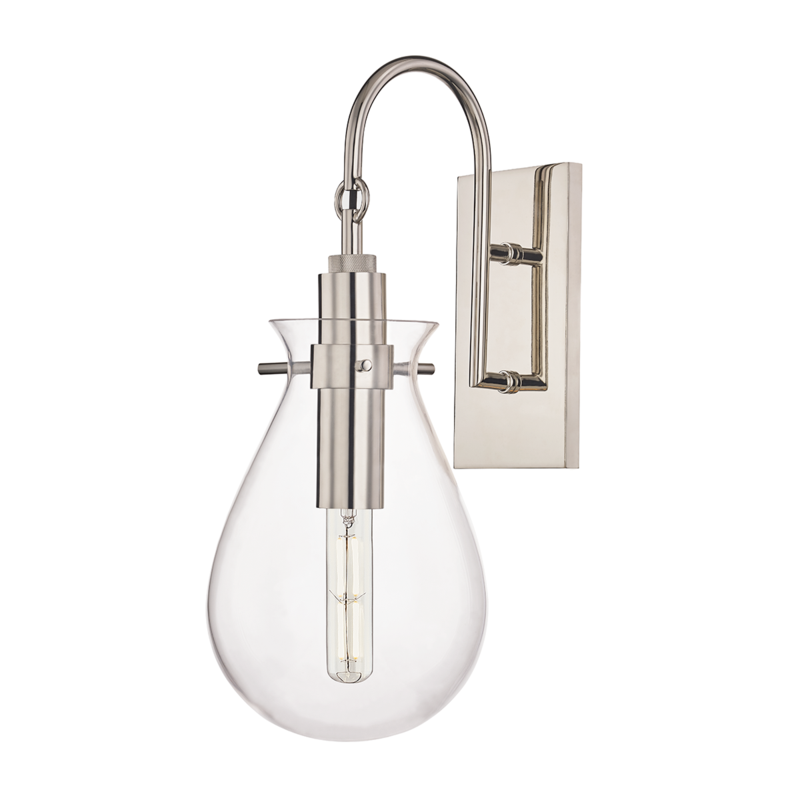 Hudson Valley Ivy Wall Sconce Polished Nickel