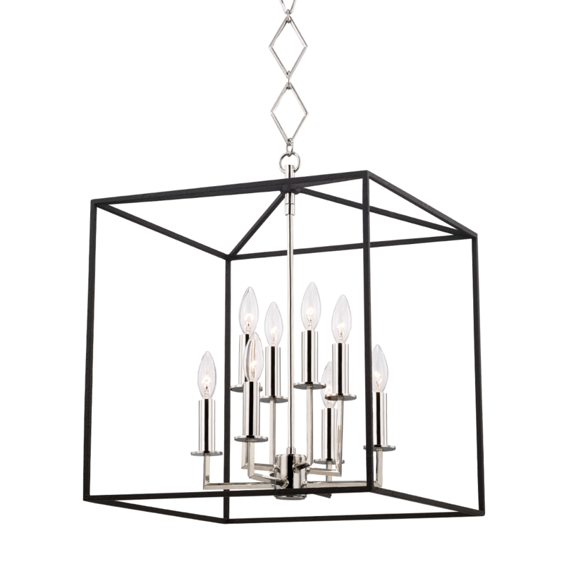 Hudson Valley Richie Pendant Polished Nickel