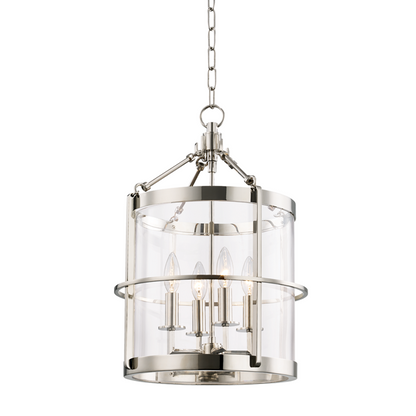 Hudson Valley Ren Pendant Polished Nickel